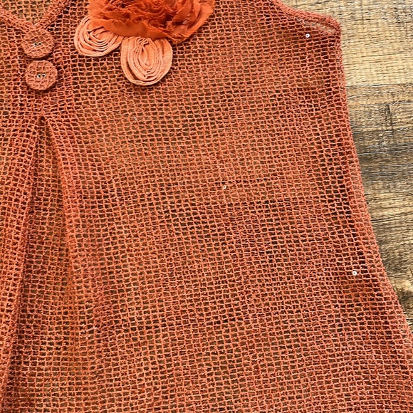 Bathing Suit Coverup With Sequins - Picture 8 of 8